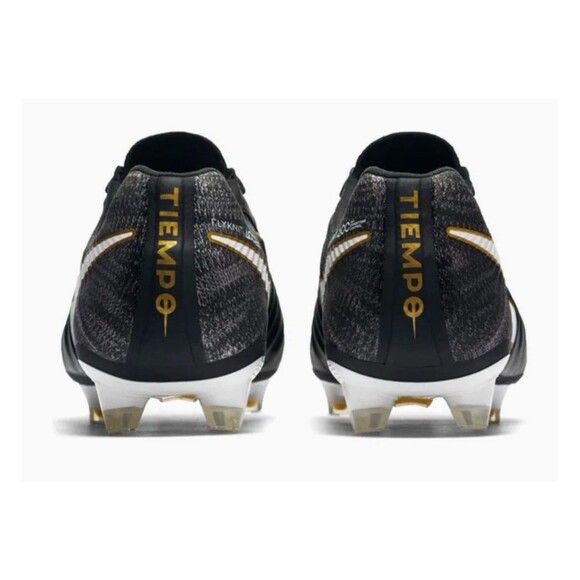 NIKE TIEMPO LEGEND VII FG BLACK/GOLD 897752-002 SIZE 7 New *RARE* - Picture 4 of 7